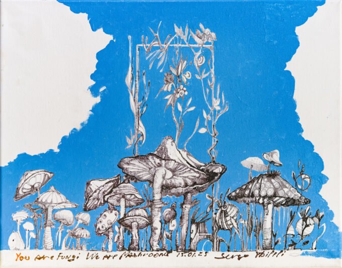 Sergo Tbileli: We are Mushrooms Blue #2