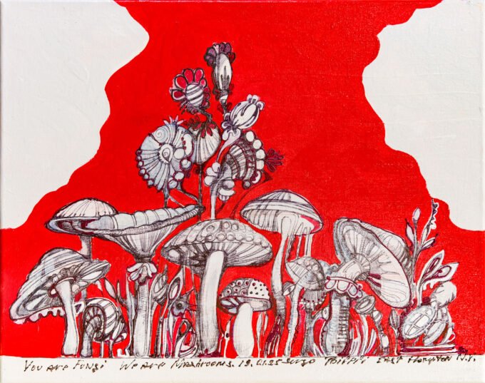 Sergo Tbileli: We are Mushrooms Red #3