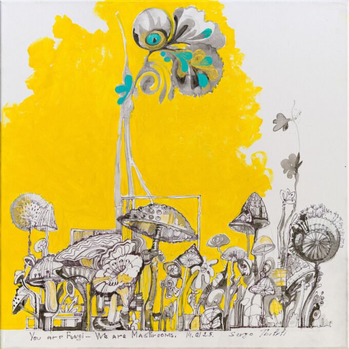 Sergo Tbileli: We are Mushrooms Yellow #1